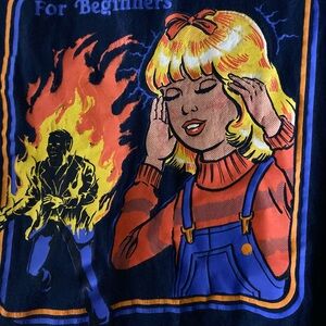 Pyrokinesis for Beginners Men/Women Blue T-Shirt